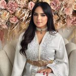 Salma kaftan - White