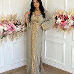 Sabah kaftan - Pistachio