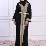 farah kaftan - Black
