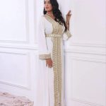 Rihana kaftan - White
