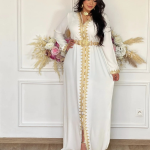 Myssa kaftan - WHITE