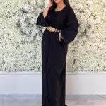 Salma kaftan - Black