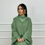 wissal Djalabas - green