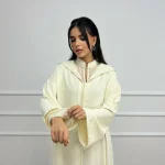 wissal Djalabas - white